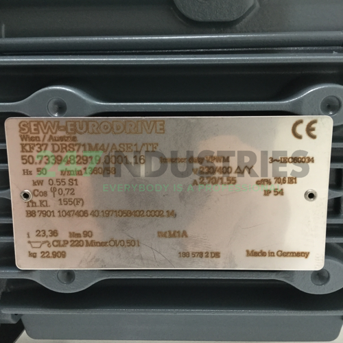KF37DRS71M4/ASE1/TF SEW-EURODRIVE Image 4
