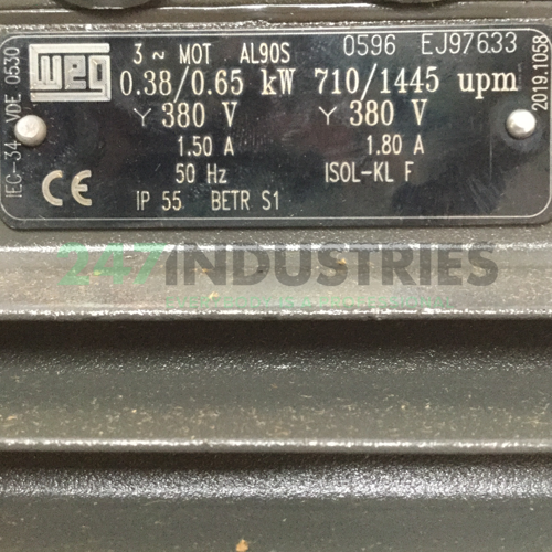 0.65K32AL090S6/4B3 WEG Image 4