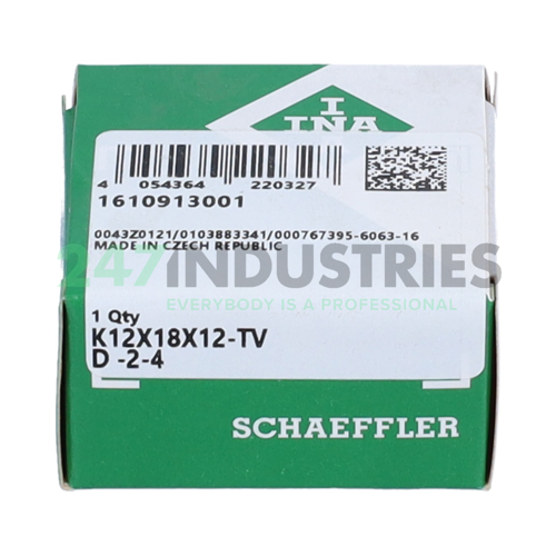 K12X18X12-TV/0-7 INA Image 3