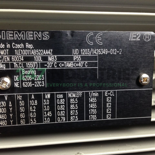 1LE1001-1AB52-2AA4-Z Siemens