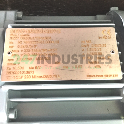 RF27DR63L4/TF/ASD1-I5 SEW-EURODRIVE Image 4