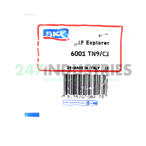 6001TN9/C3 SKF Image 3