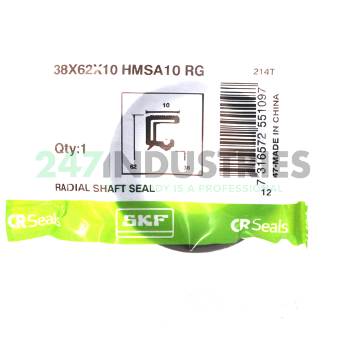 38X62X10HMSA10RG SKF Image 3