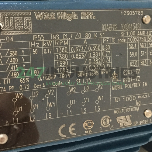 0.12K31CI2634B35 WEG Image 4