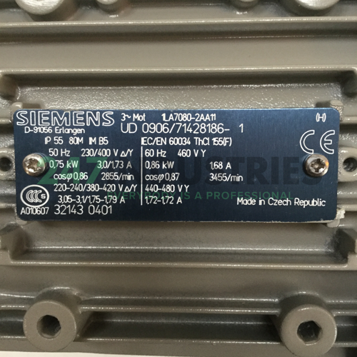 1LA7080-2AA11 Siemens Image 4
