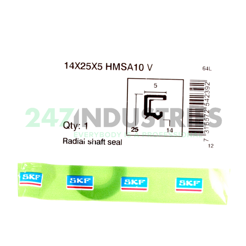 14X25X5HMSA10V SKF Image 3