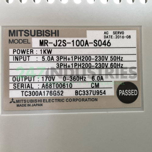MR-J2S-100A-S046 Mitsubishi Image 4