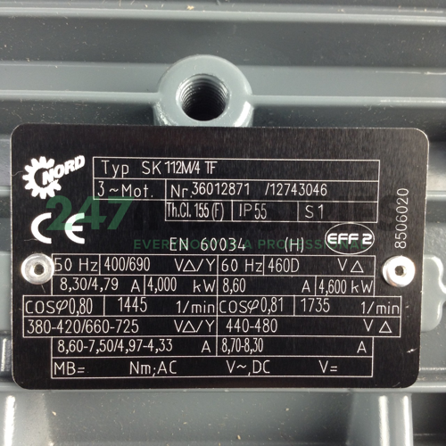 SK33F-112M/4TF Nord Drive Systems Image 3