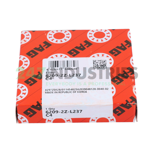 6209-2Z-L237-C4 FAG Image 3