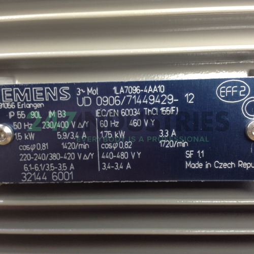 1LA7096-4AA10 Siemens Image 2