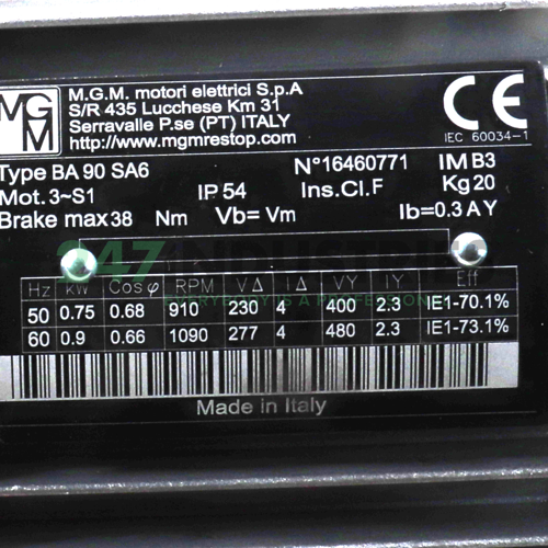 BA90SA6-B3 MGM Image 4