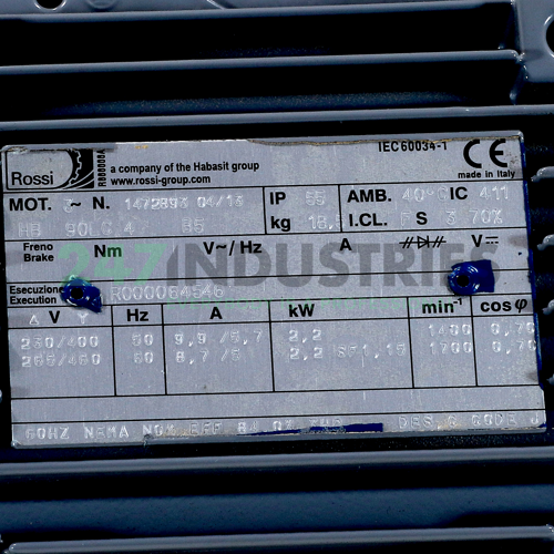 MR2E200FC1C-HB90LC4B5 Rossi Image 2