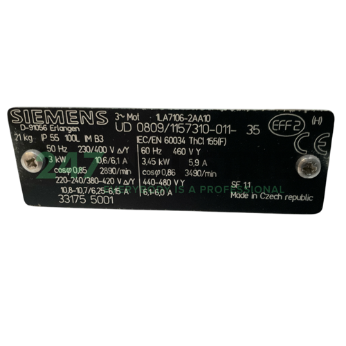 1LA7106-2AA10 Siemens Image 4