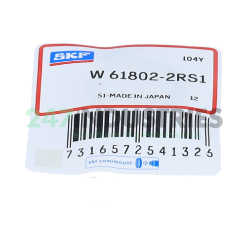 W61802-2RS1 SKF Image 3