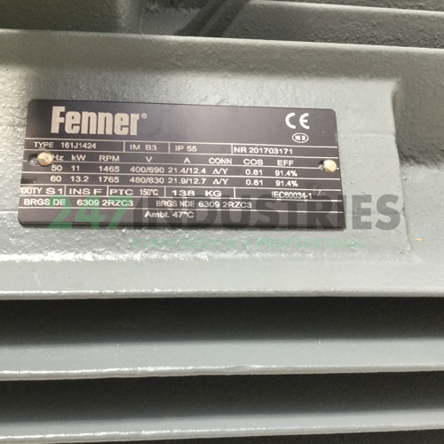 161J1424-B3 Fenner Image 4