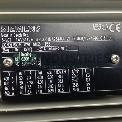 1LE1003-1BA23-4JA4 Siemens Image 2