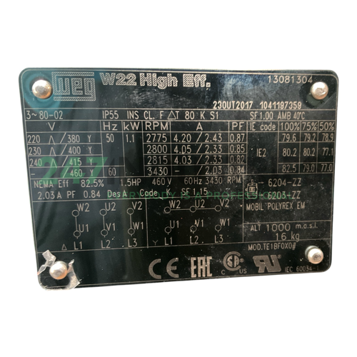 1.5K31CI2802B34 WEG Image 4