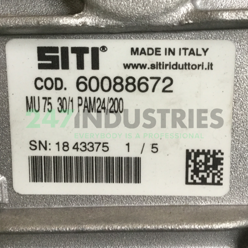 MU75-90B5I30 Siti Riduttori Image 4