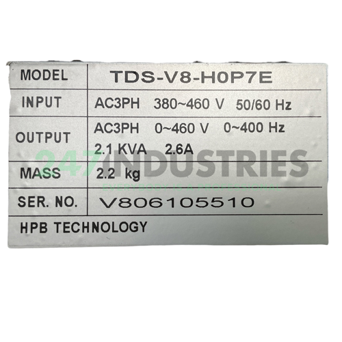 TDS-V8-H0P7E Tek-Drive Image 4