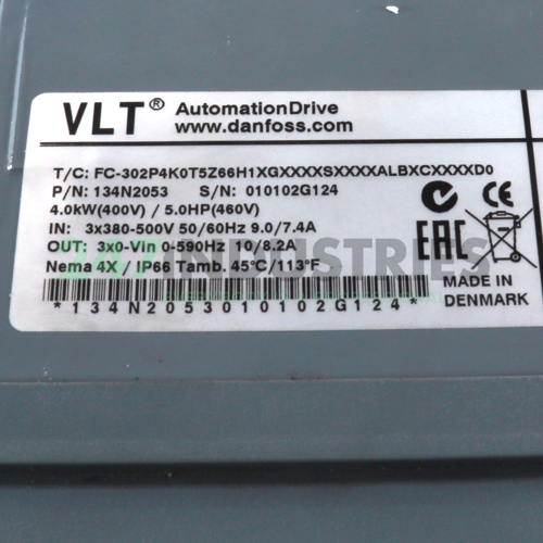 134N2053 Danfoss Image 2