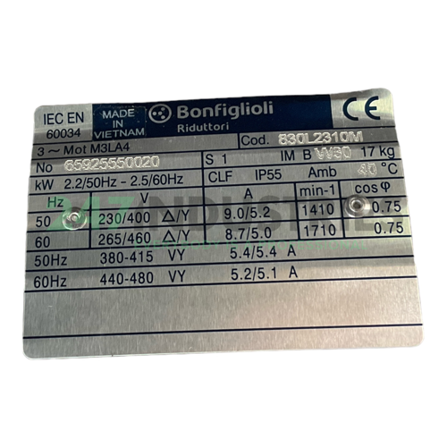 A302UH3522.8S3-M3LA4 Bonfiglioli Image 5