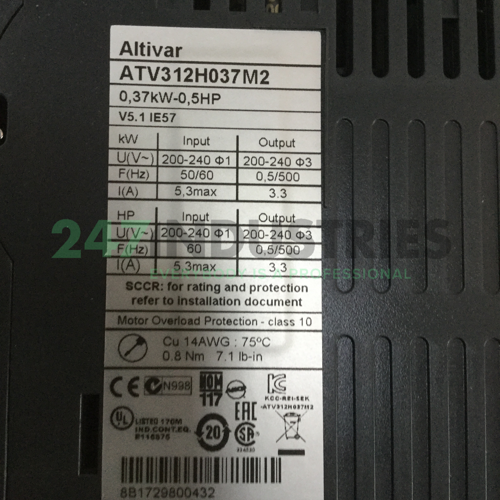 ATV312H037M2 Schneider Electric Image 4