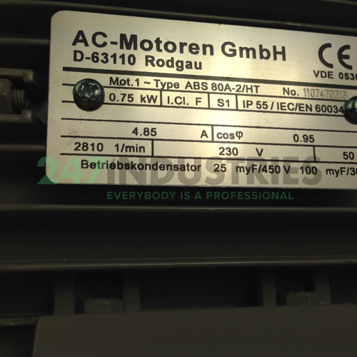 ABS80A-2/HTB3 AC-Motoren GmbH Image 2