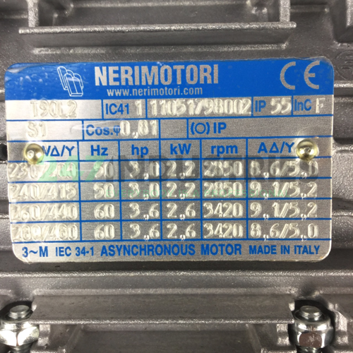T90L2-B14 Neri Motori Image 2