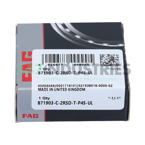 B71903-C-2RSD-T-P4S-UL FAG Image 3