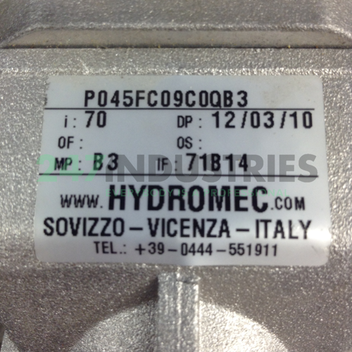 P045FC09C0QB3-B14I70 Hydro-Mec Image 2