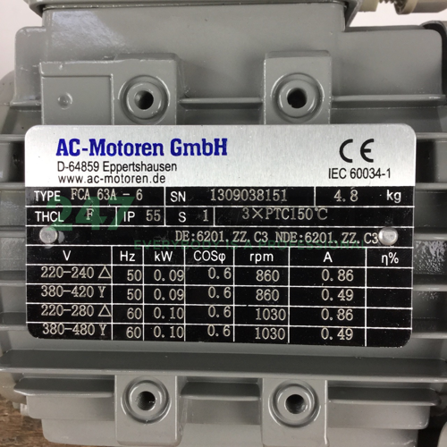 FCA63A-6/HEB14 AC-Motoren GmbH Image 2