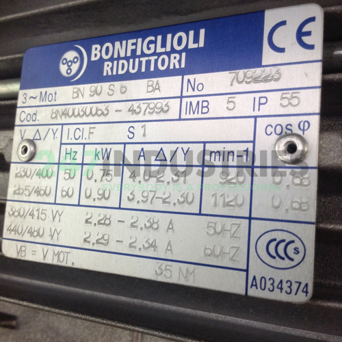 BN90S6BAB5 Bonfiglioli Image 2