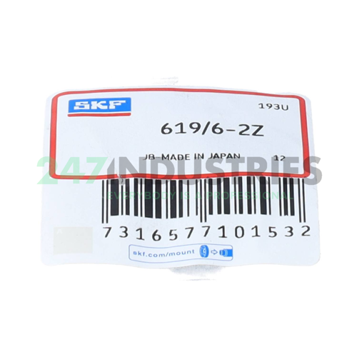 619/6-2Z SKF Image 2