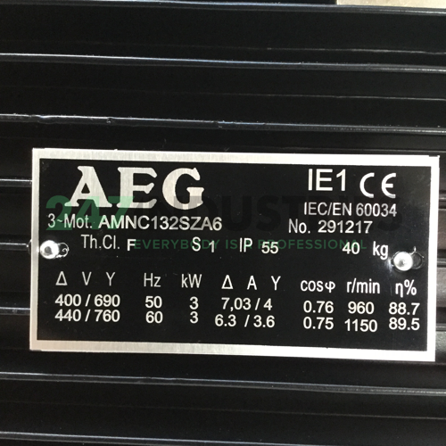 AMNC132SZA6B5 AEG Image 4