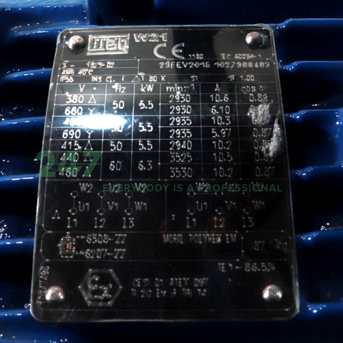 5.5K32AL1132S2B5EX2G WEG Image 4