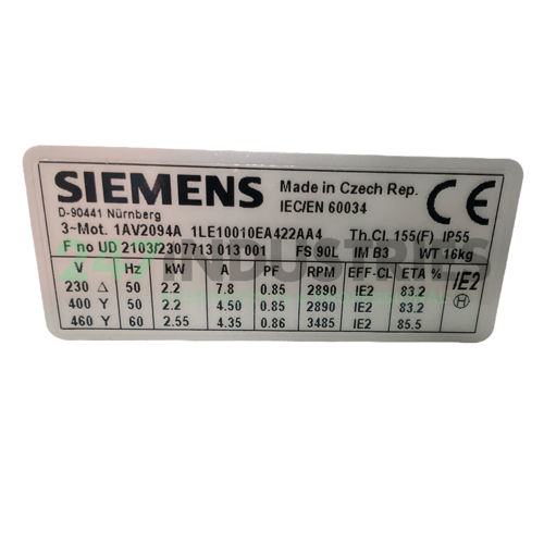 1LE1001-0EA42-2AA4 Siemens Image 4