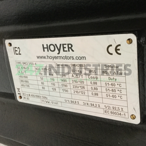 GMC2-315S-4-B3 Hoyer Image 4