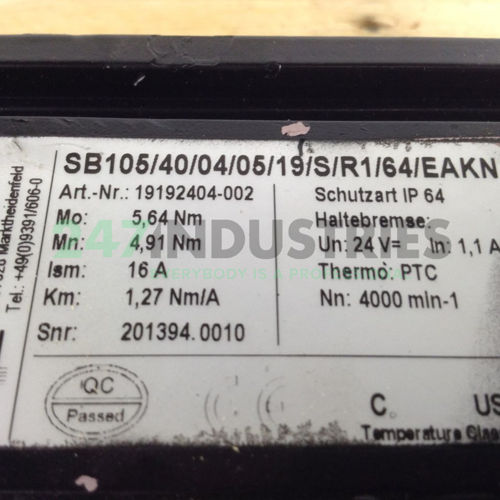 SB105/40/04/05/19/S/R Elau Image 2