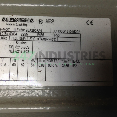 1LE1501-2BA29-0FA4 Siemens Image 2