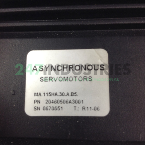 MA115HA30AB5 Motor Power Company Image 2