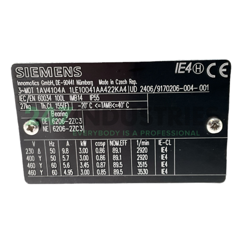 1LE1004-1AA42-2KA4 Siemens Image 4