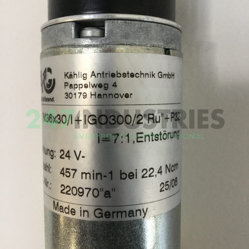 M36X30I24VP32I7IGO300/2 Kahlig Antriebstechnik