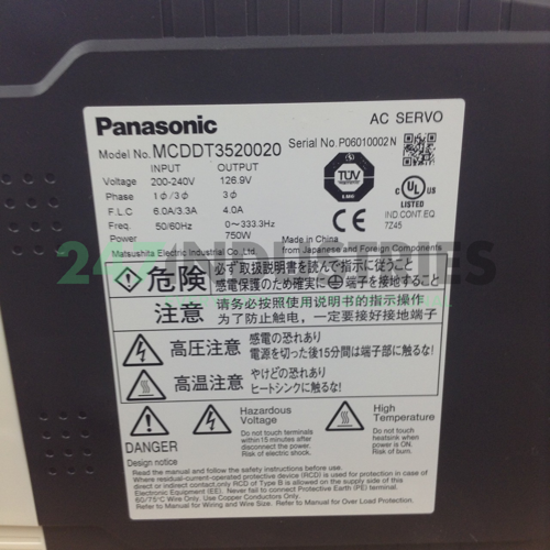 MCDDT3520020 Panasonic Image 2