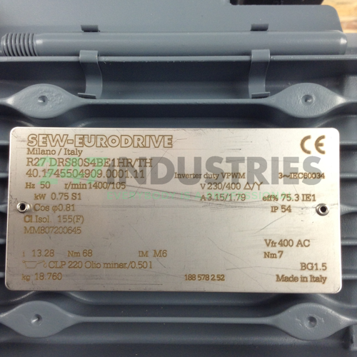 R27DRS80S4BE1/HR/TH SEW-EURODRIVE Image 2