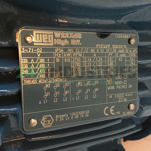 0.55K31CI2712B352G WEG Image 4