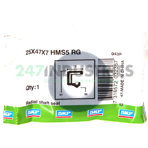 25X47X7HMS5RG SKF