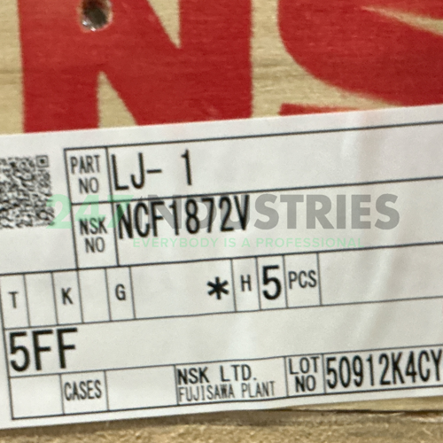 NCF1872V NSK Image 3