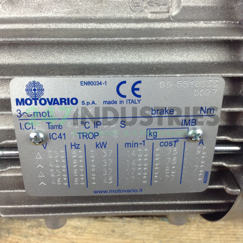 NMRV040I30-T71B4B14 Motovario Image 3