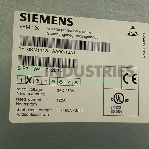 6SN1113-1AA00-1JA1 Siemens Image 4