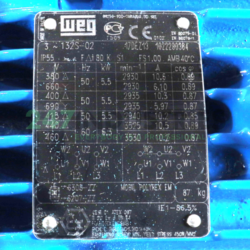 5.5K32CI1132S2B5EX2G WEG Image 4